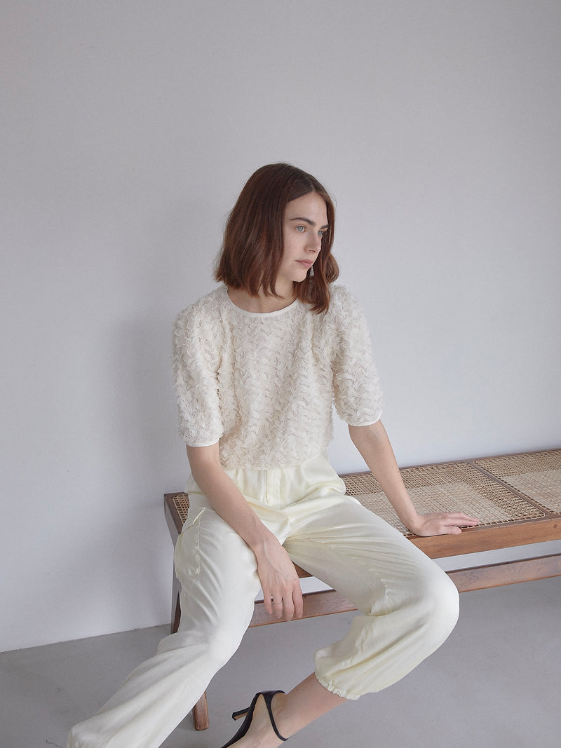 SATIN CARGO PANTS