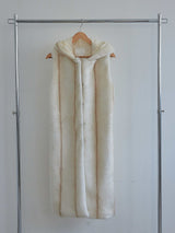 HOODIE ECO FUR VEST
