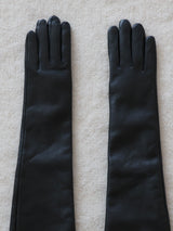 TOUCH SCREEN SHEEP LEATHER LONG GLOVES