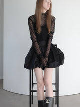 long sleeve sheer tops