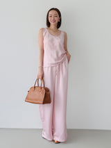 SATIN CAMI PANTS SET