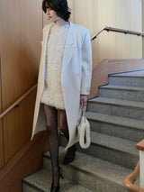 [ SAMPLE SALE ] CASHMERE PADDED LONG COAT