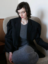 CANDY PUFF SHOULDER OVER JACKET