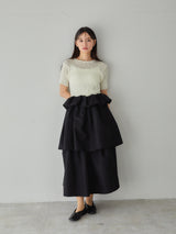 VOLUME UP FLARE SKIRT