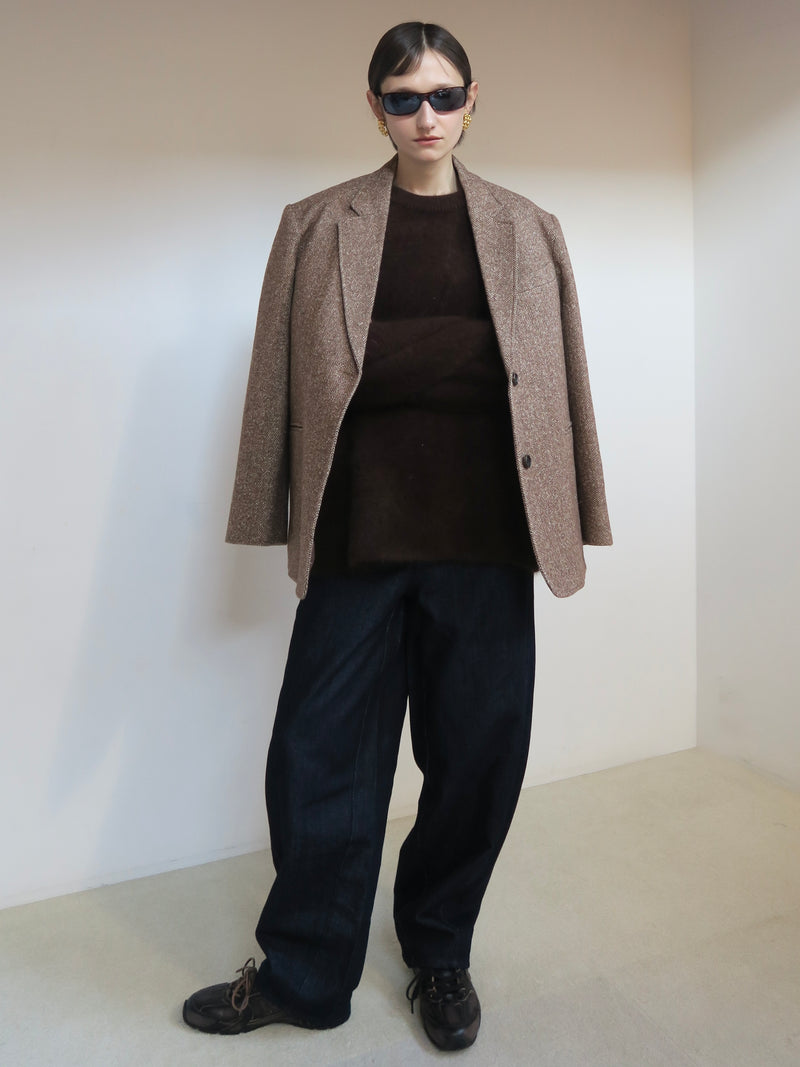 herringbone wool jacket