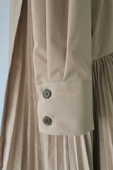 2WAY PLEATS TRENCH COAT