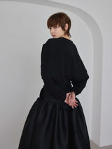 【阪急うめだ本店POP UP】 PUFF SLEEVE SWEAT (BLACK)