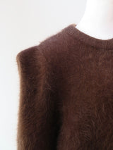 WOOL PUFF SHOULDER KNIT