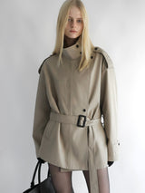 ISABELLA SHORT TRENCH COAT
