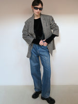 herringbone wool jacket