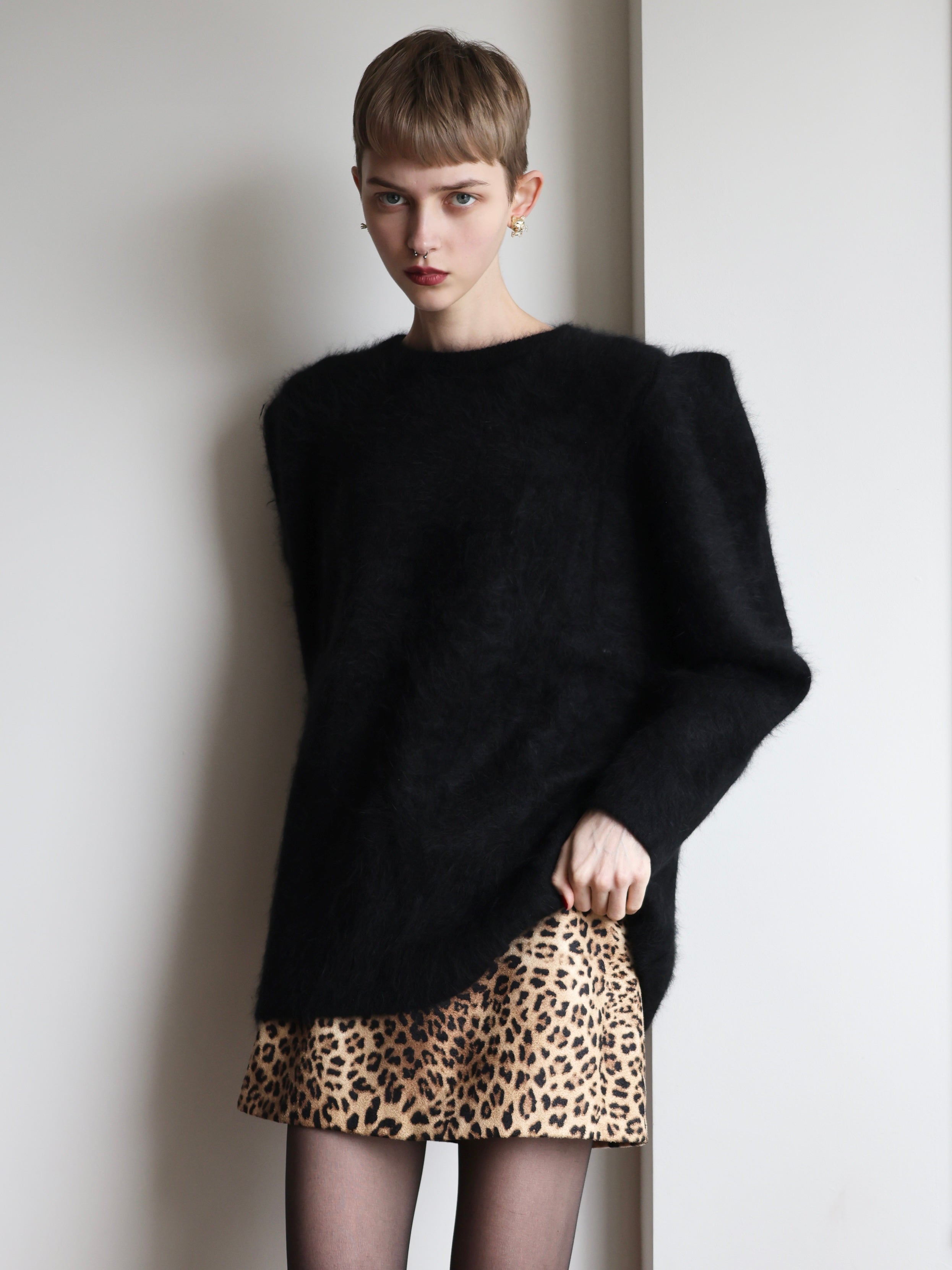 WOOL PUFF SHOULDER KNIT – AMOMMA