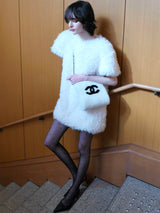 CANDY MINI FUR DRESS