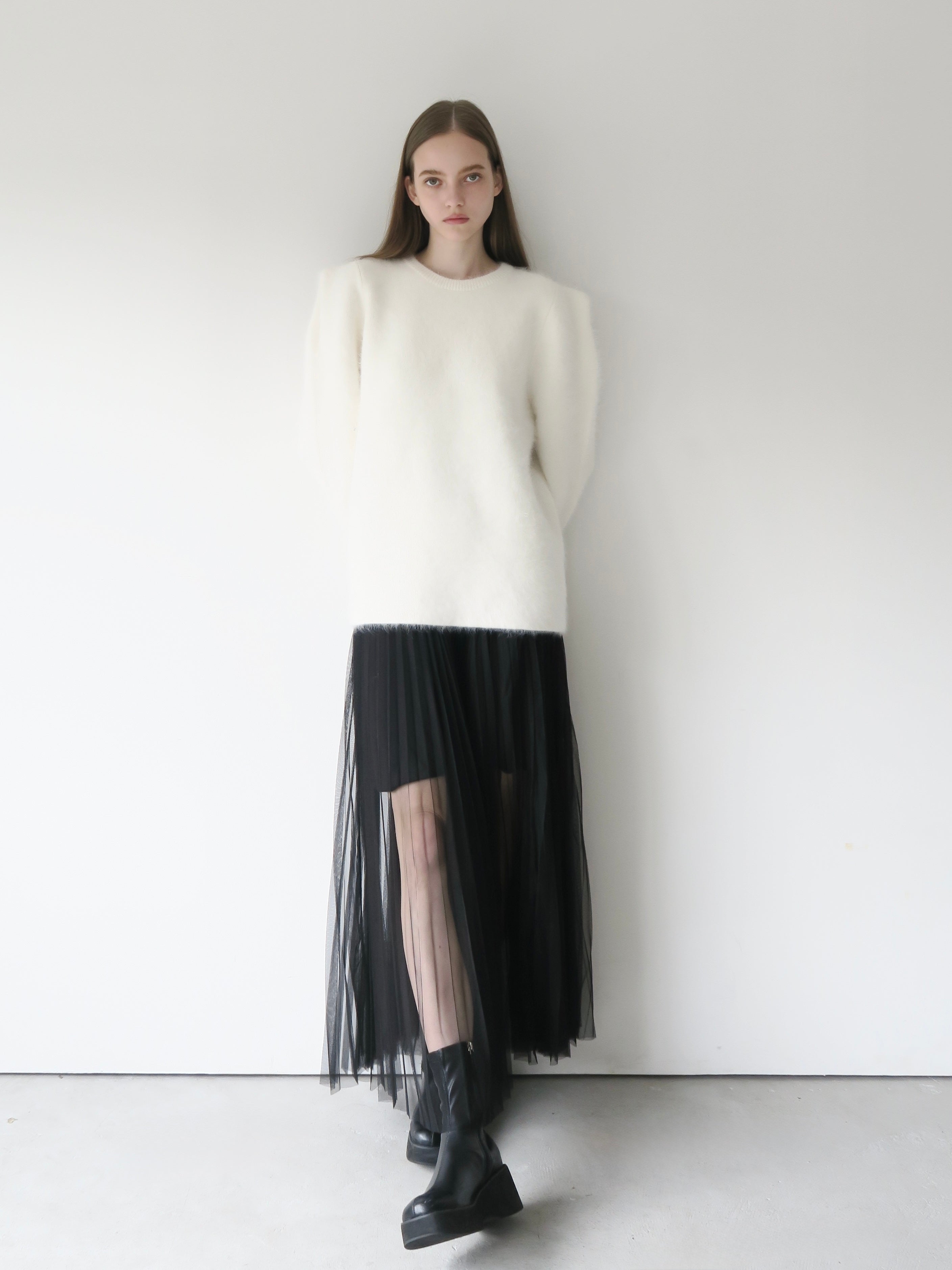 WOOL PUFF SHOULDER KNIT – AMOMMA
