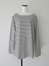 border loose fit pullover