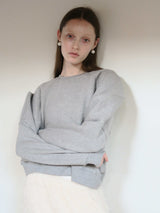 【阪急うめだ本店POP UP】PUFF SLEEVE SWEAT (GREY)