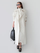 DOUBLE COLLAR TRENCH COAT