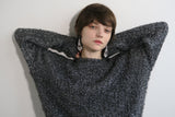 【阪急うめだ本店 POP UP】GLITTER ROUND NECK KNIT (GREY)