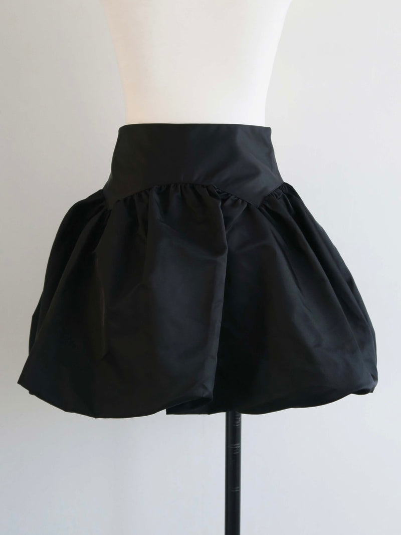 PUMPKIN BALLOON MINI SKIRT