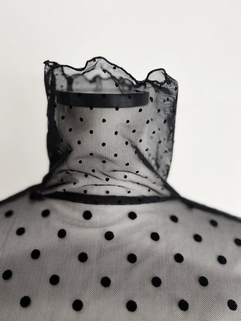 【阪急うめだ本店 POP UP】SHEER DOT TURTLE TOPS