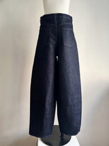 GLITTER CURVE DENIM PANTS