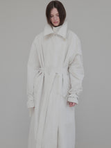 DOUBLE COLLAR TRENCH COAT