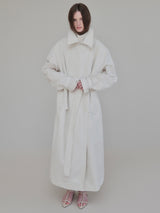 DOUBLE COLLAR TRENCH COAT