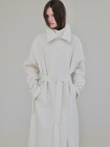 DOUBLE COLLAR TRENCH COAT