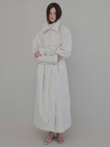 DOUBLE COLLAR TRENCH COAT