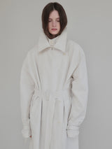 DOUBLE COLLAR TRENCH COAT