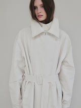 DOUBLE COLLAR TRENCH COAT