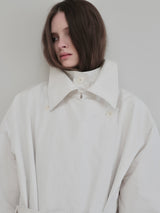 DOUBLE COLLAR TRENCH COAT