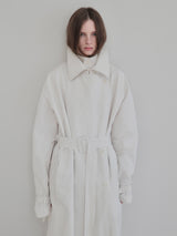DOUBLE COLLAR TRENCH COAT