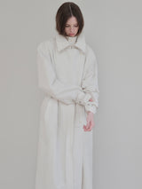 DOUBLE COLLAR TRENCH COAT