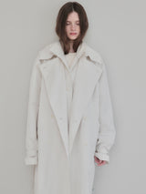 DOUBLE COLLAR TRENCH COAT