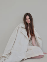 DOUBLE COLLAR TRENCH COAT