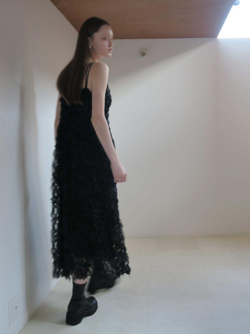 【阪急うめだ本店 POP UP】LACE CAMI LONG DRESS (BLACK)