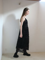 【阪急うめだ本店 POP UP】LACE CAMI LONG DRESS (BLACK)