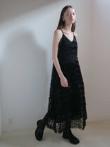 【阪急うめだ本店 POP UP】LACE CAMI LONG DRESS (BLACK)