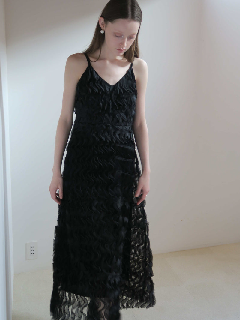 【阪急うめだ本店 POP UP】LACE CAMI LONG DRESS (BLACK)