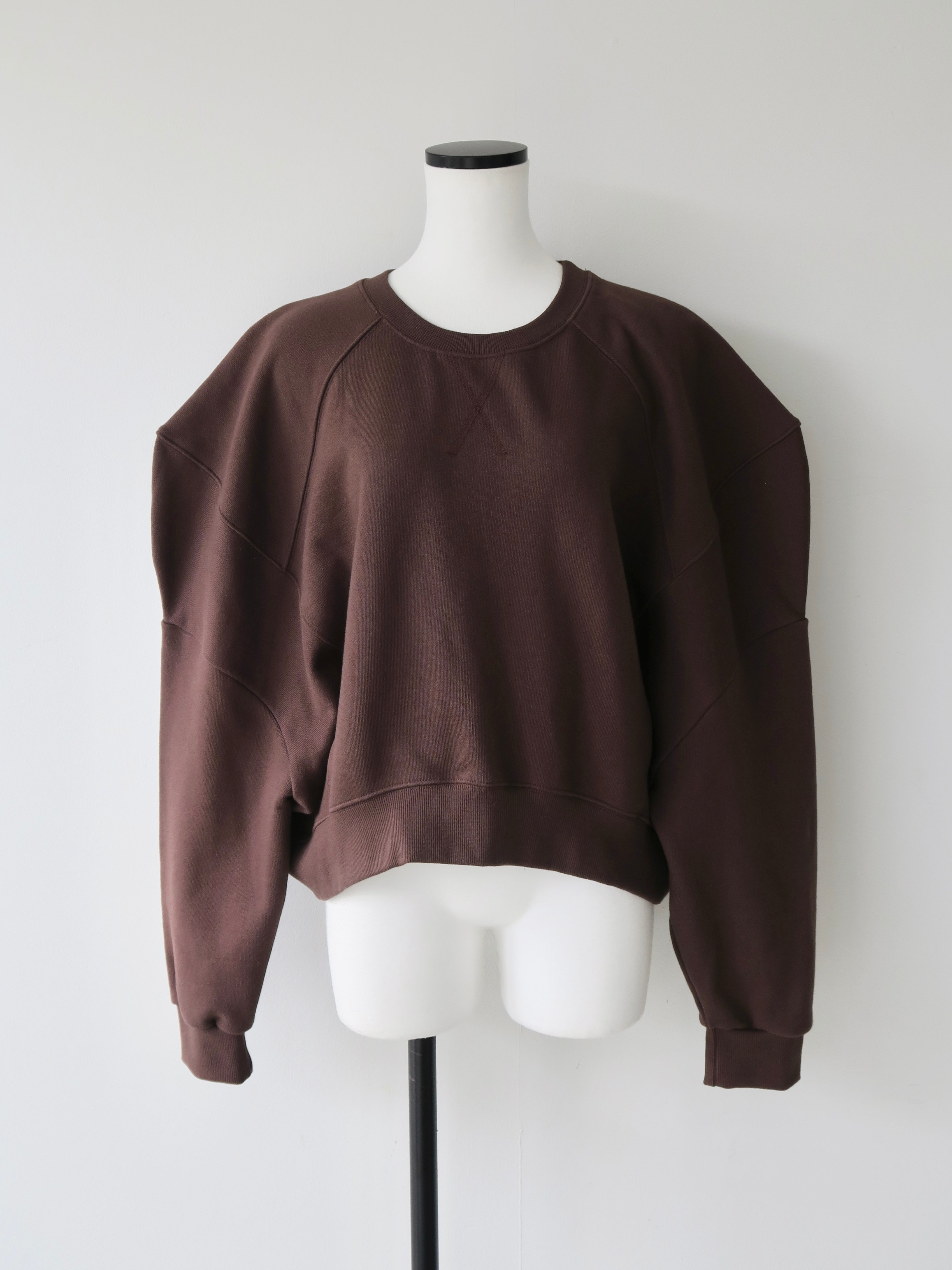 puff sleeve sweat - 起毛なし - – AMOMMA