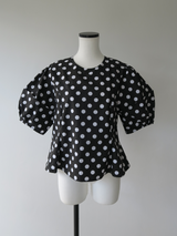 サンプルセール / polka dot blouse