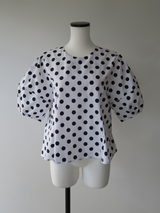 サンプルセール / polka dot blouse