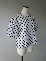 サンプルセール / polka dot blouse