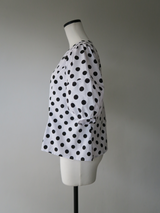 サンプルセール / polka dot blouse