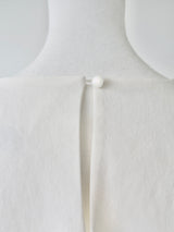 puff shoulder ribbon blouse