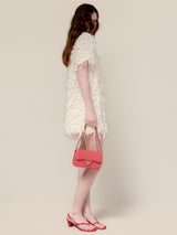 FRILL TEXTURE MINI DRESS