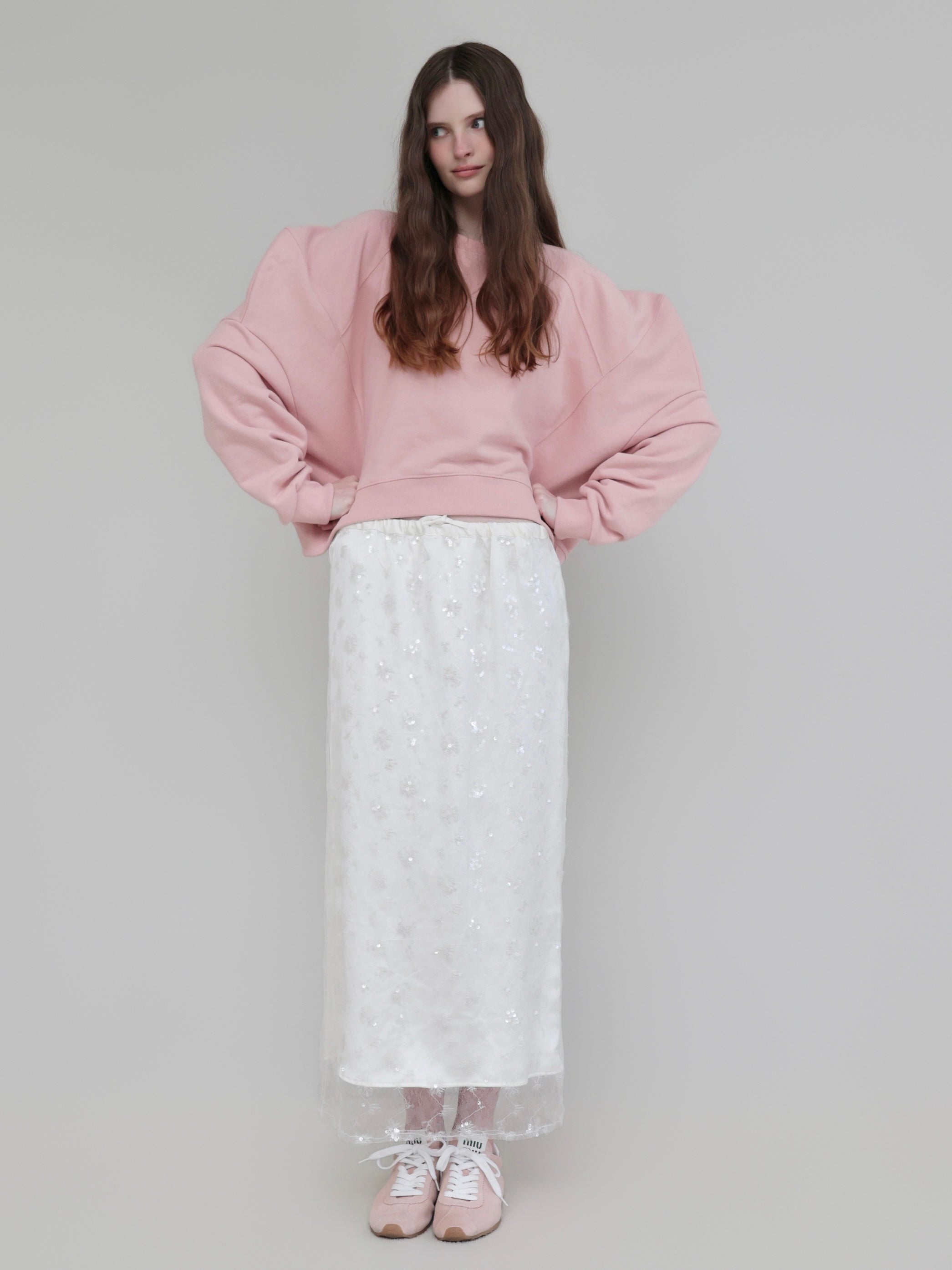 PUFF SLEEVE SWEAT - 起毛なし - – AMOMMA
