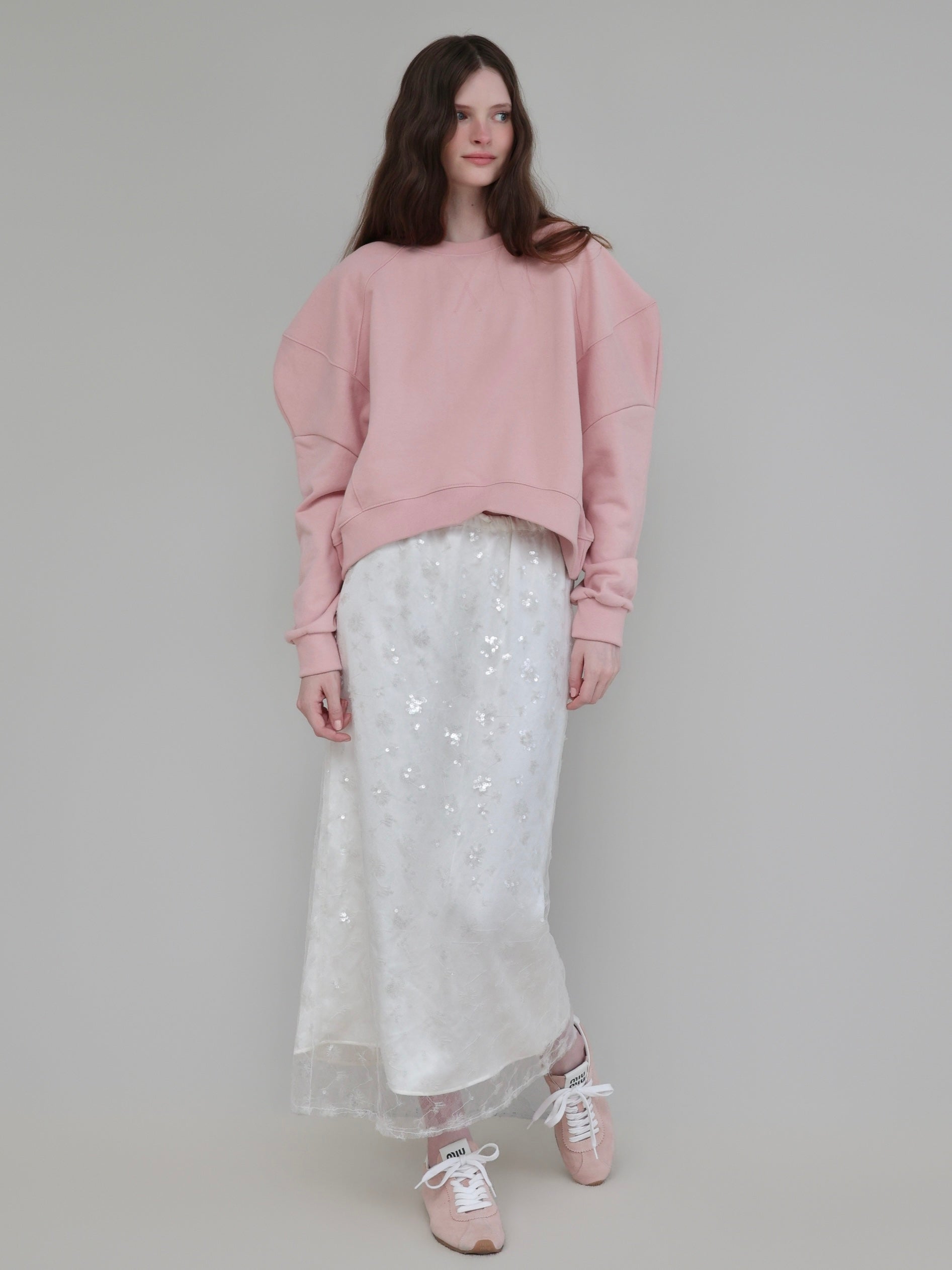 PUFF SLEEVE SWEAT - 起毛なし - – AMOMMA