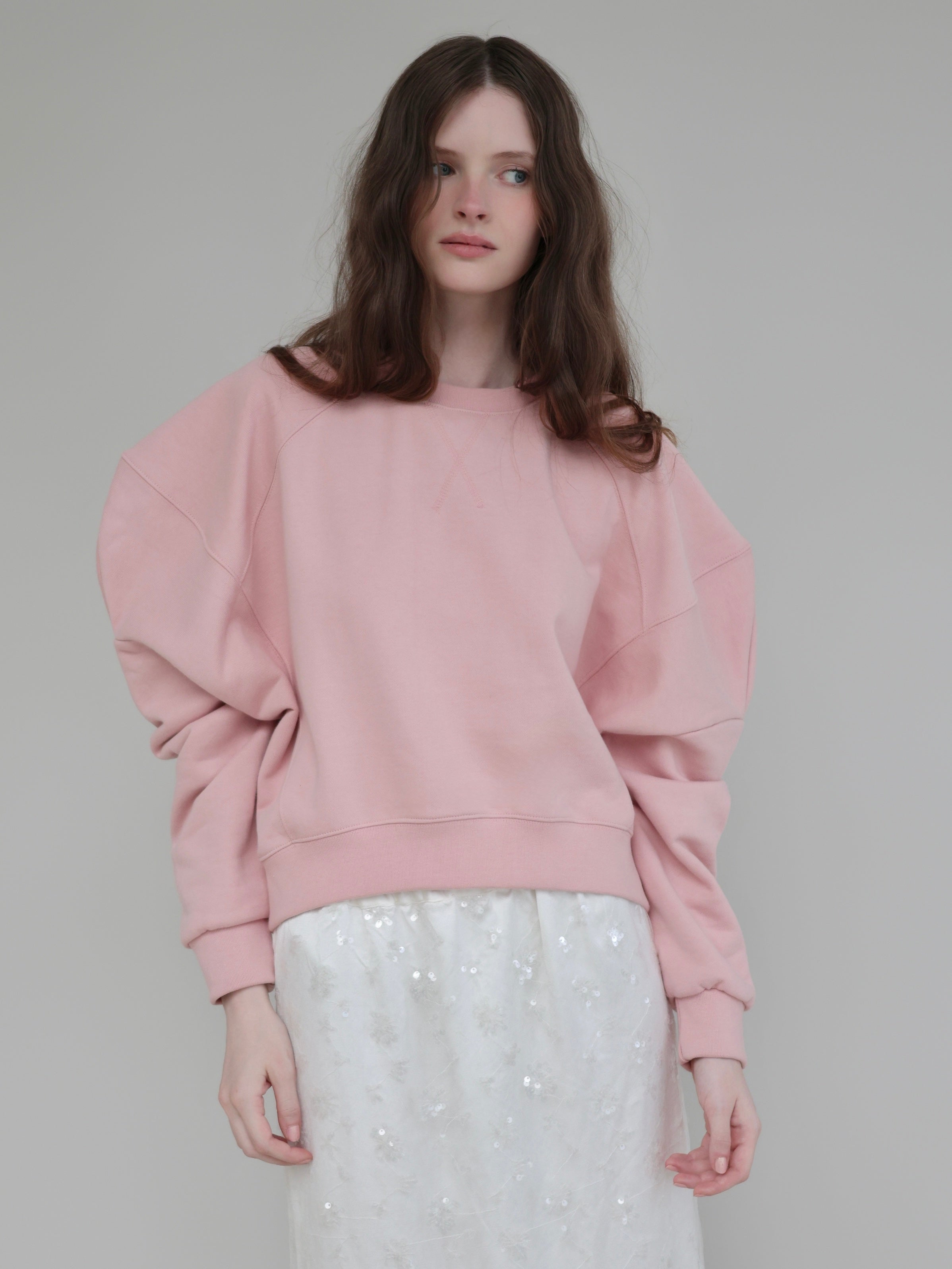 PUFF SLEEVE SWEAT - 起毛なし - – AMOMMA