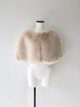 【伊勢丹新宿店先行発売】LAUREN FAUX FUR CAPE